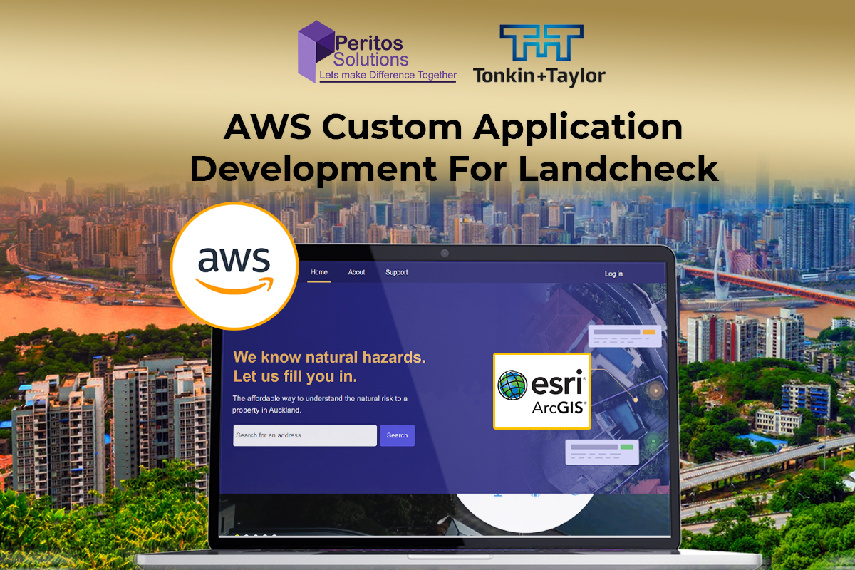 AWS Custom Application Development using ESRI ArcGIS