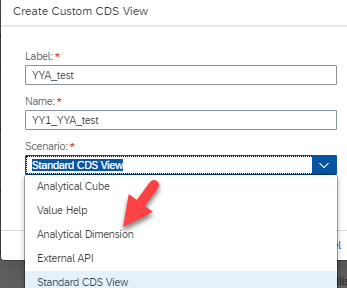 SAP How to create custom CDS view