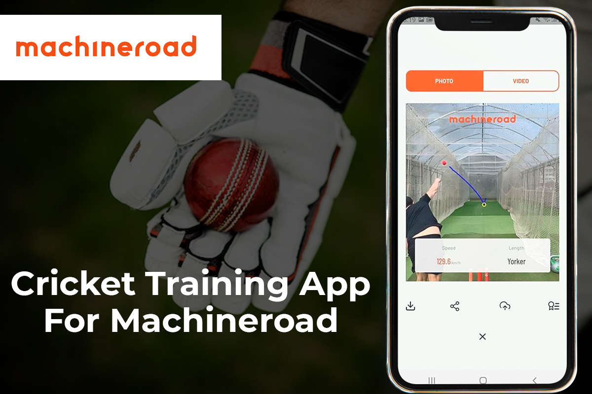 AI ML based app for cricket training For Machineroad